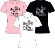 Picture of Funny Mum Mom T shirt Thou Shall not Try Me Tee 24:7 Top