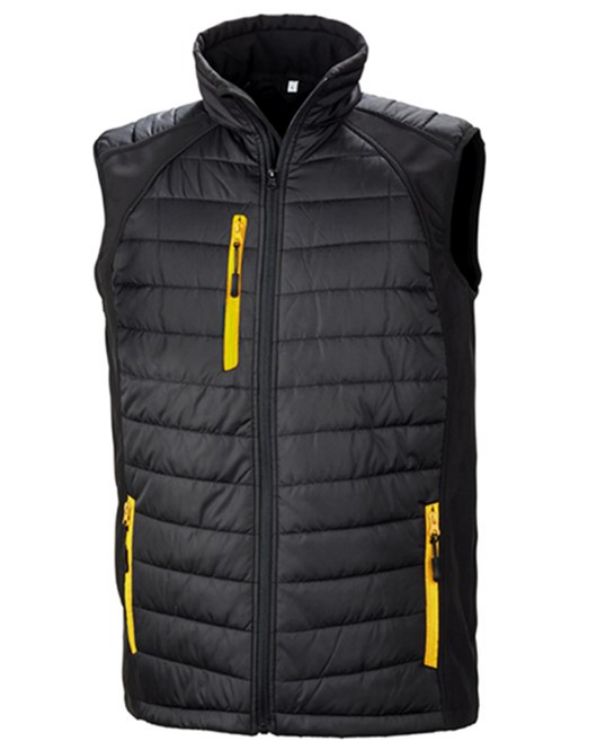 Picture of Compass Padded Softshell Unisex Gilet 