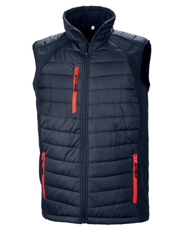 Picture of Compass Padded Softshell Unisex Gilet 