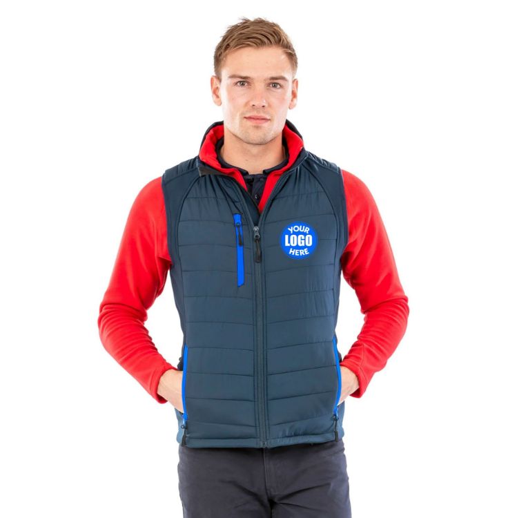 Picture of Compass Padded Softshell Unisex Gilet 