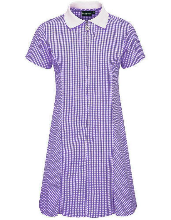 Picture of Avon Corded Gingham Dress