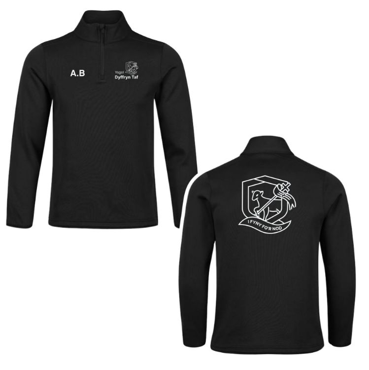 Picture of New Dyffryn Taf 6th Form 1/4 Zip Top